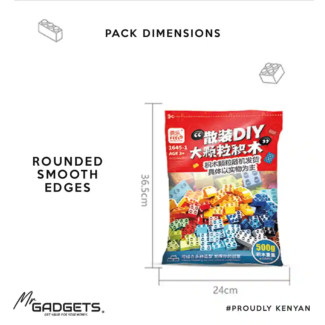 Building blocks 500g 80-100pcs - Image 6