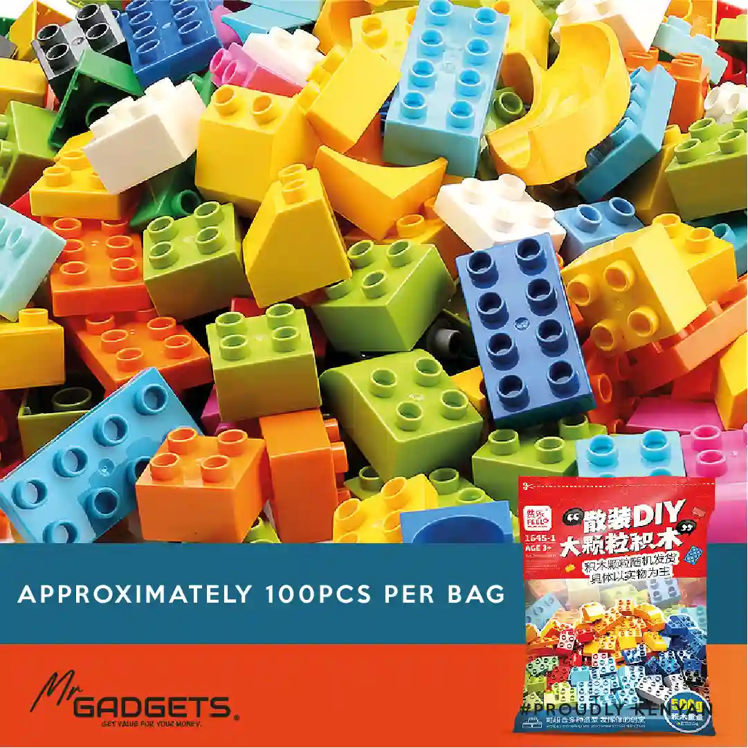 Building blocks 500g 80-100pcs - Image 8