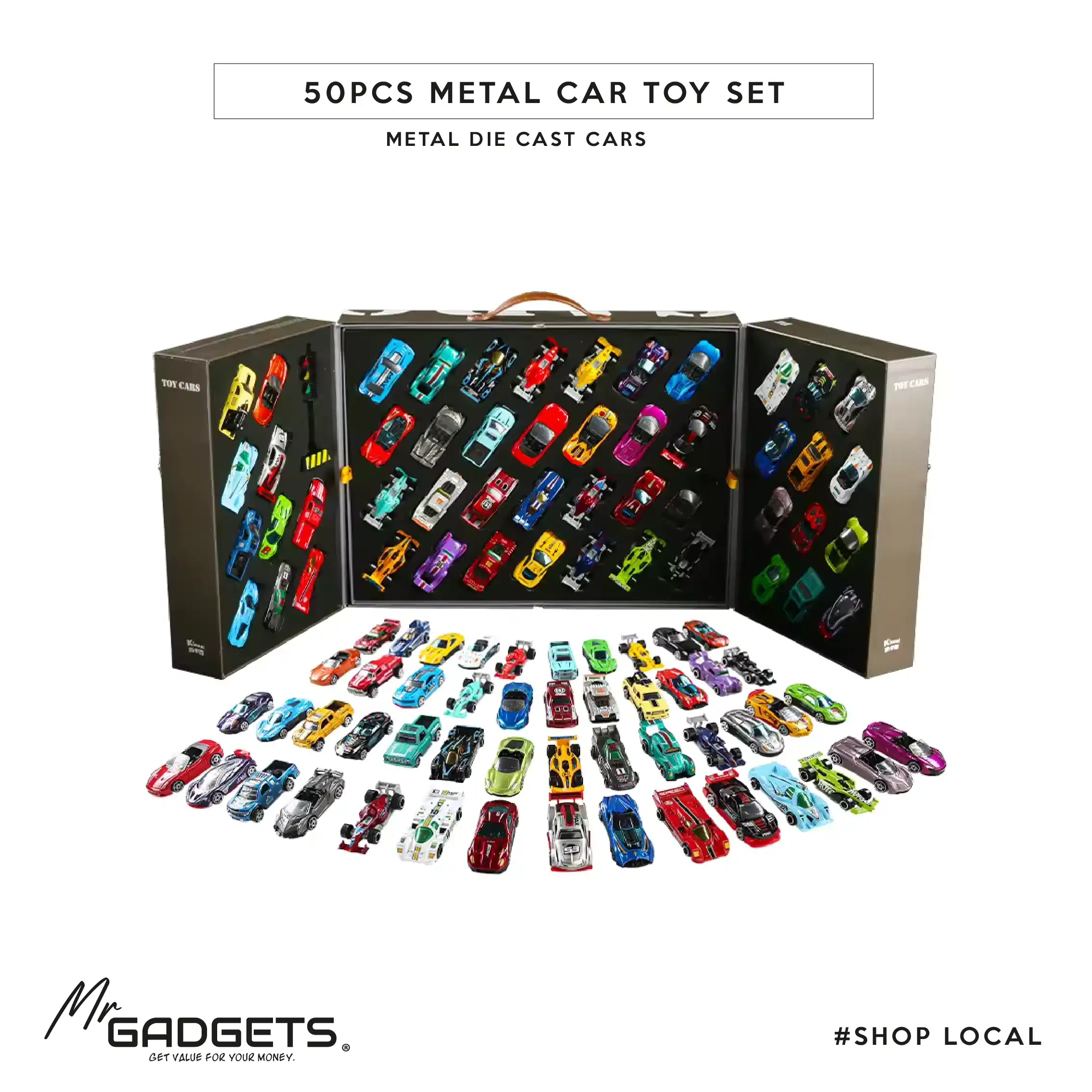 Toy Car Box Set 50Pc - Image 4