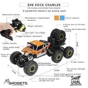 ROCK CRAWLER 6X6 RC