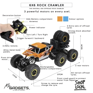 ROCK CRAWLER 6X6 RC