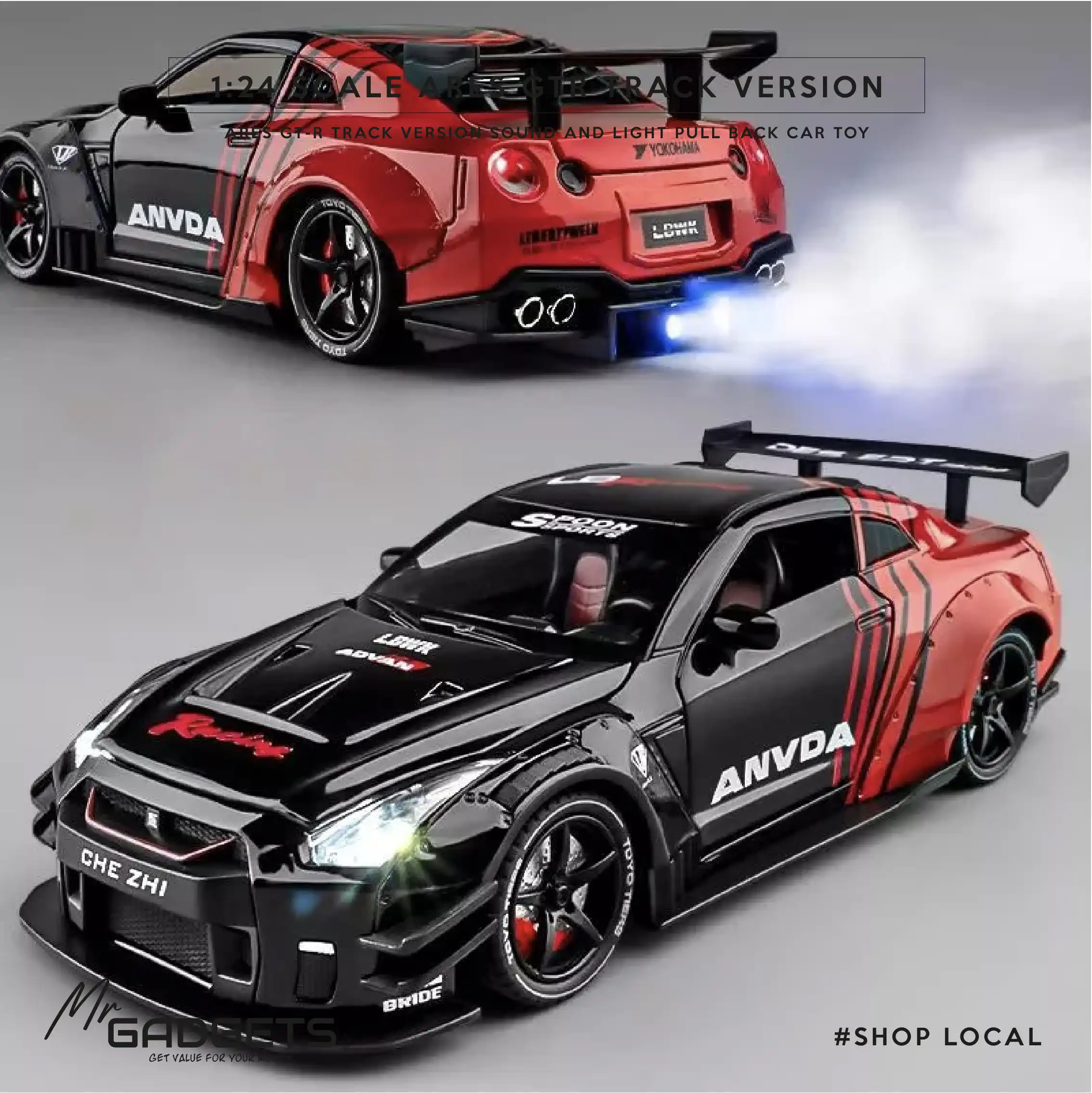 Ares GTR Track Version Die cast 1:24 Scale - Image 2