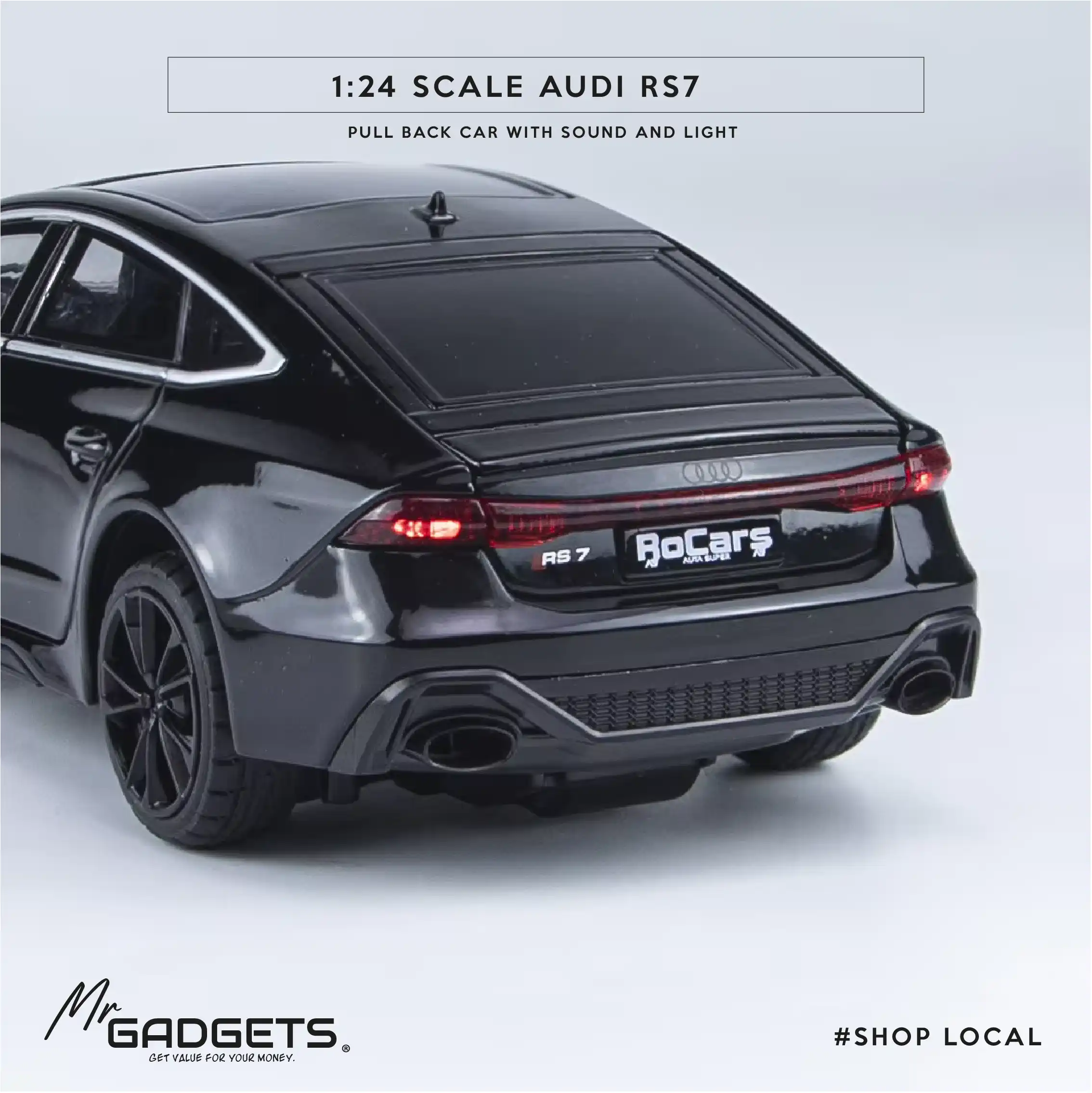 Audi RS7 1:24 Scale Diecast - Image 4