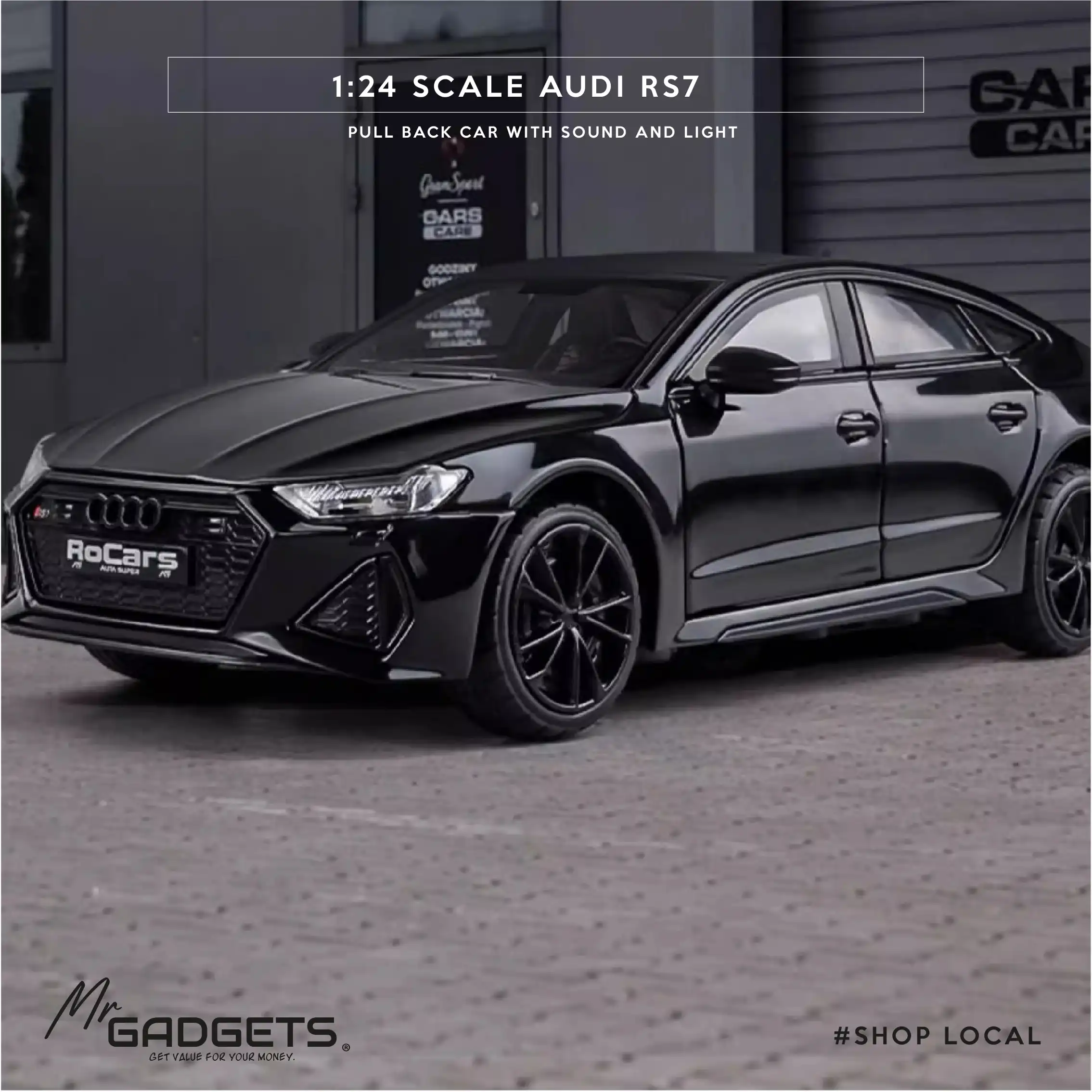 Audi RS7 1:24 Scale Diecast - Image 7
