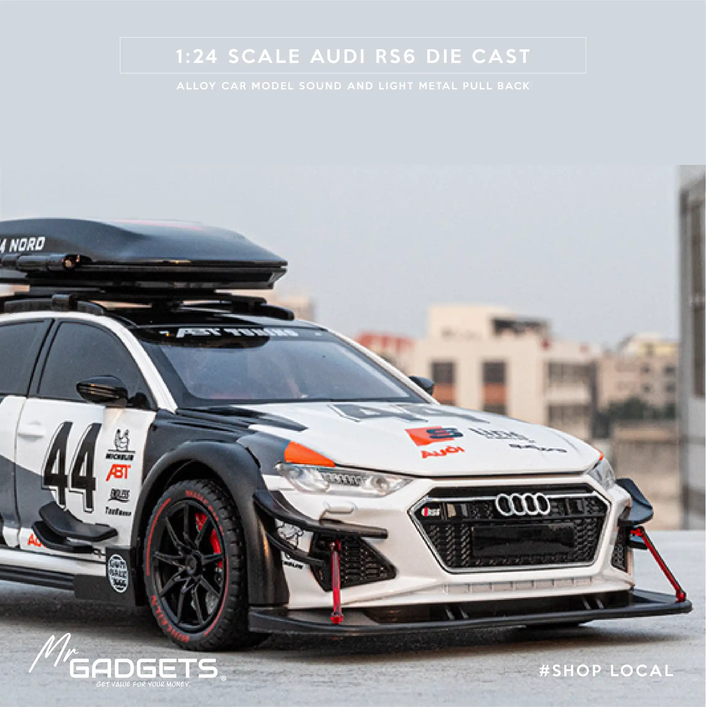 Audi RS6 Die 1:24 Scale CastCar - Image 6