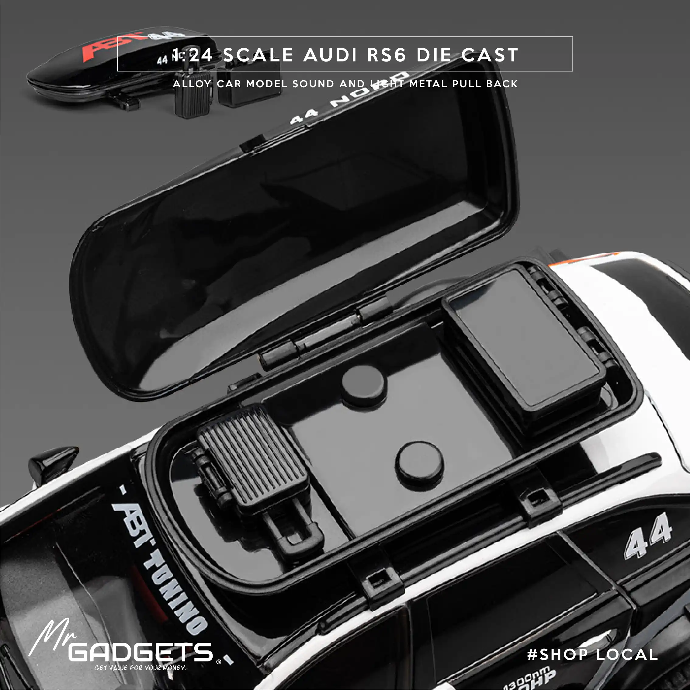Audi RS6 Die 1:24 Scale CastCar - Image 10