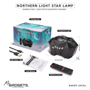 Aurora Night Light / Bluetooth Speaker