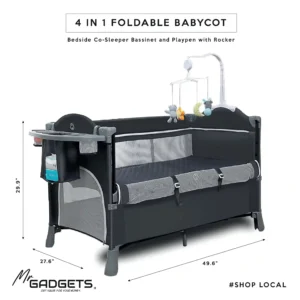 4 in 1 Baby Bed / Co- Sleeper