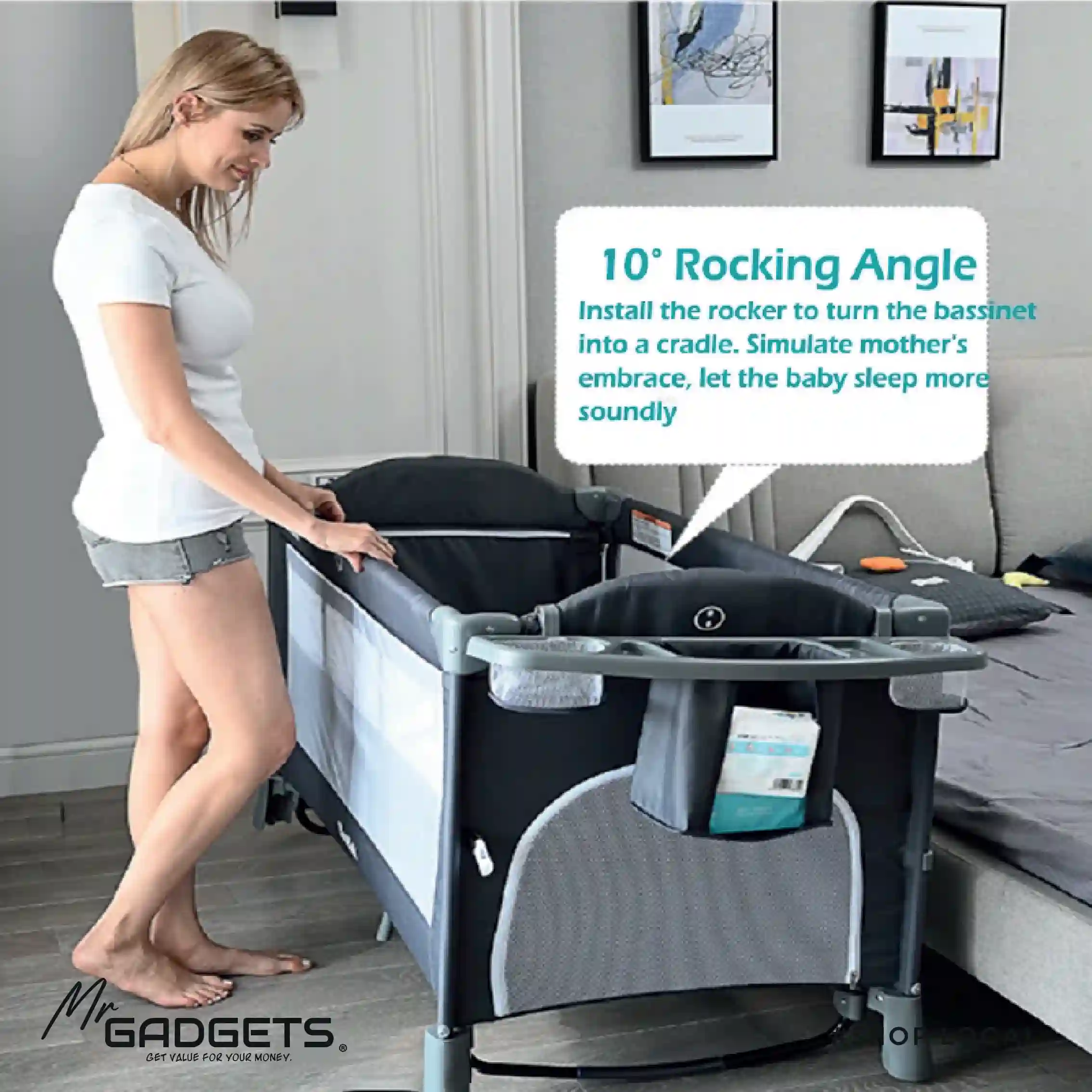 4 in 1 Baby Bed / Co- Sleeper - Image 6