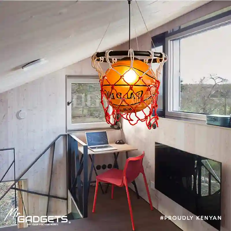 Basketball Chandelier
