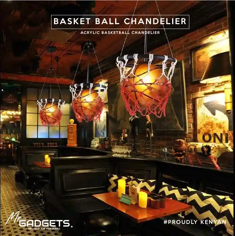 Basketball Chandelier - Image 4