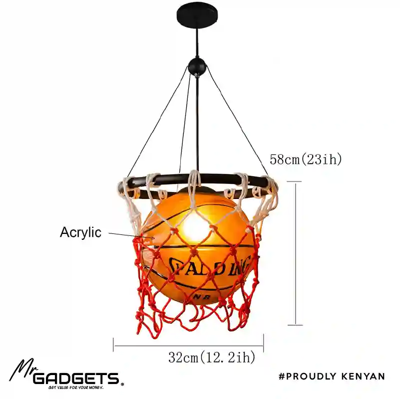 Basketball Chandelier - Image 9