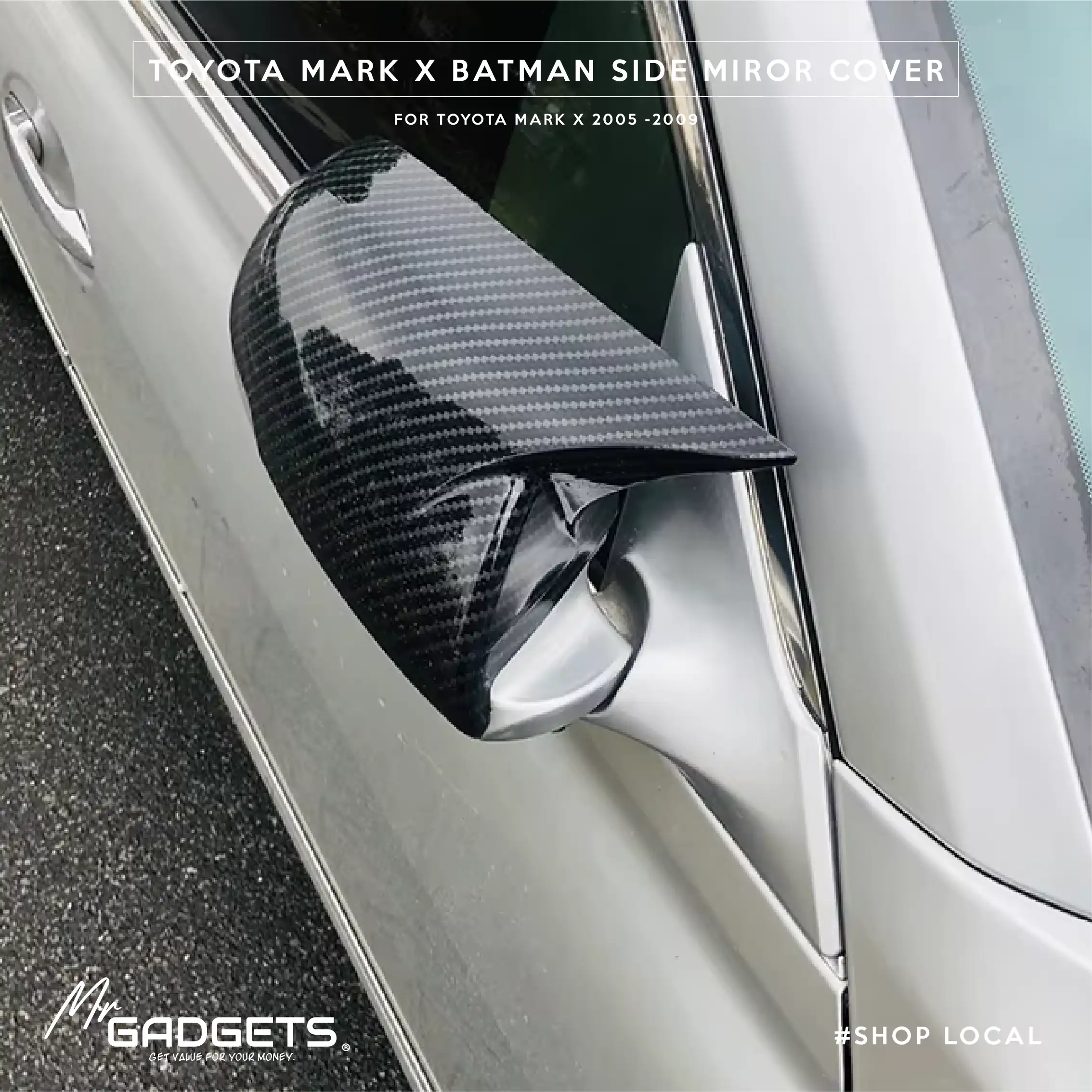 Mark X GRX 120 Batman Side Mirror Covers - Image 3
