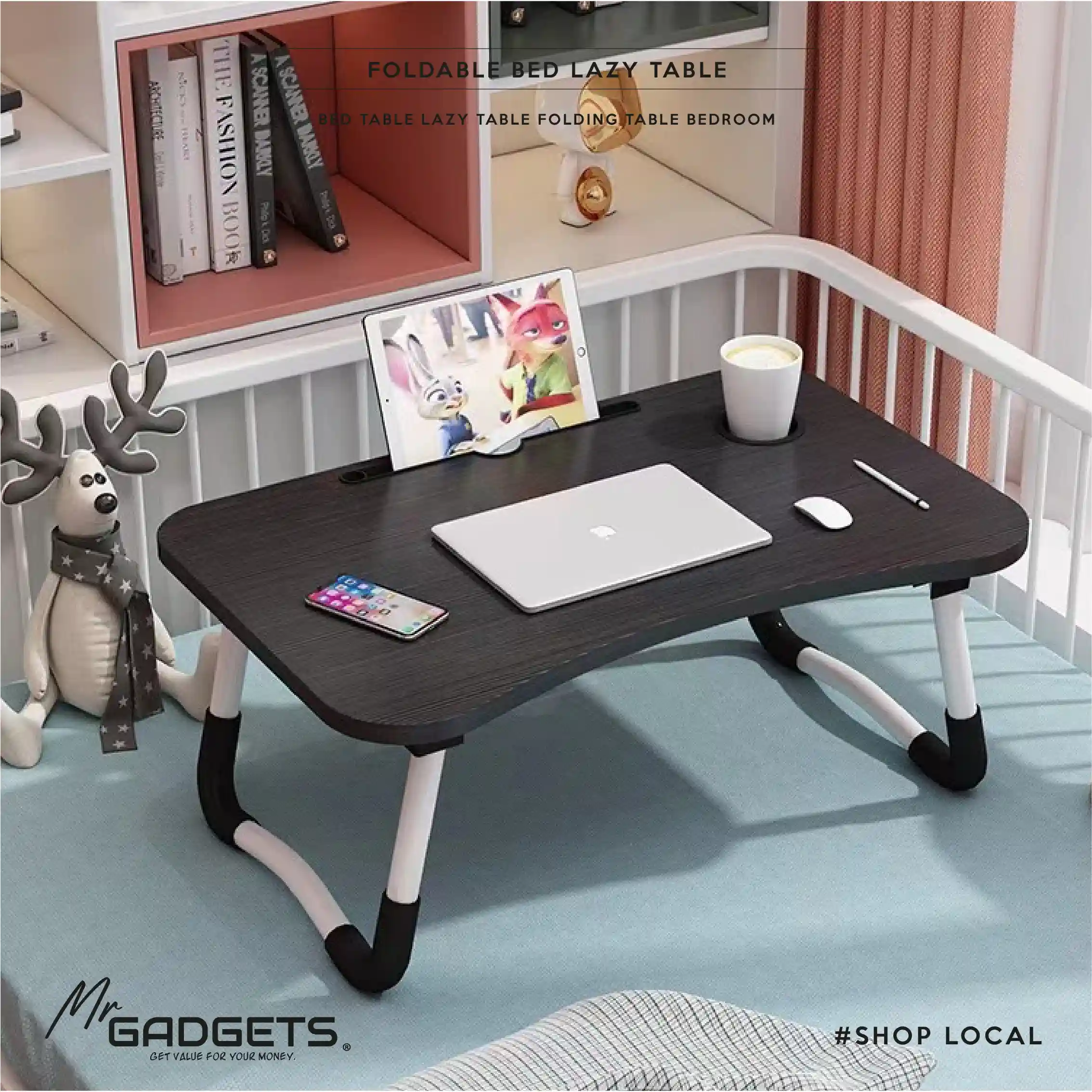Foldable lazy Bed Table - Image 5