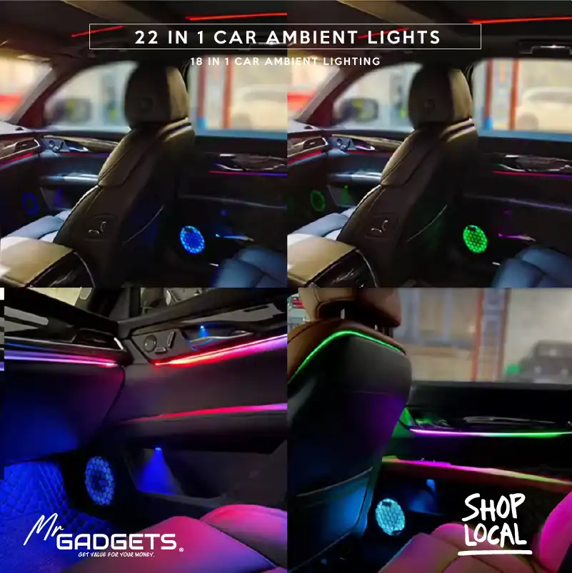 Car Ambient Lighting 22 in 1 - Image 4