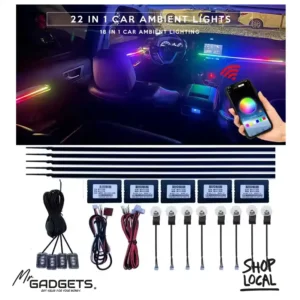 Car Ambient Lighting 22 in 1