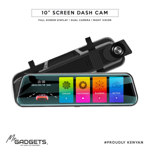 10" Screen Dash Cam