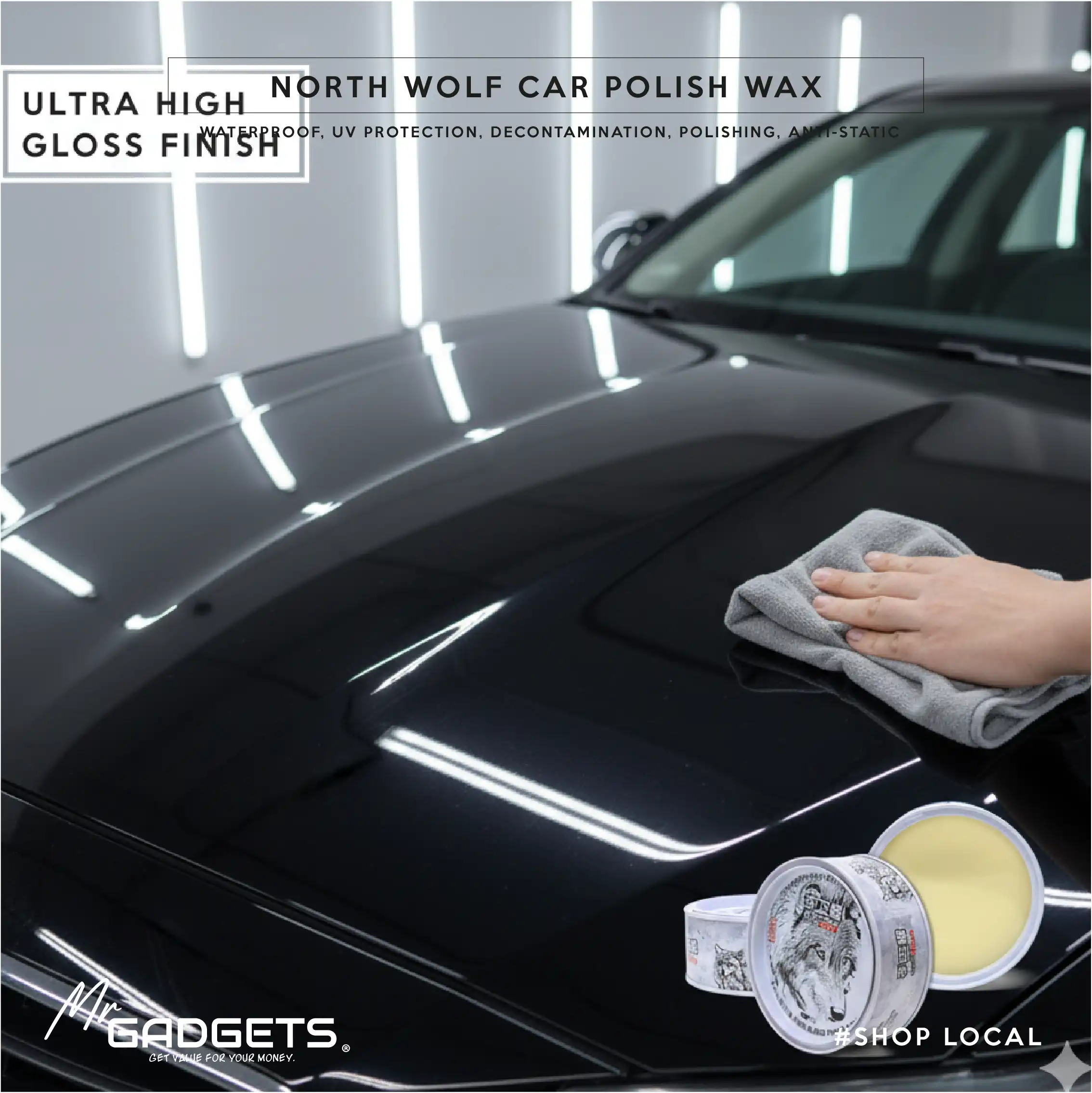 Northwolf High Gloss Finishing Wax - Image 4