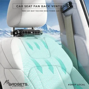 Car Seat Fan Back Ventilation