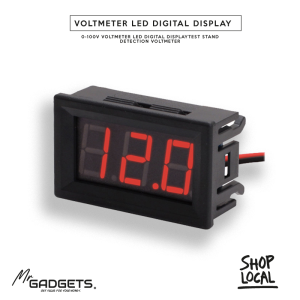 Car Battery Voltage Display
