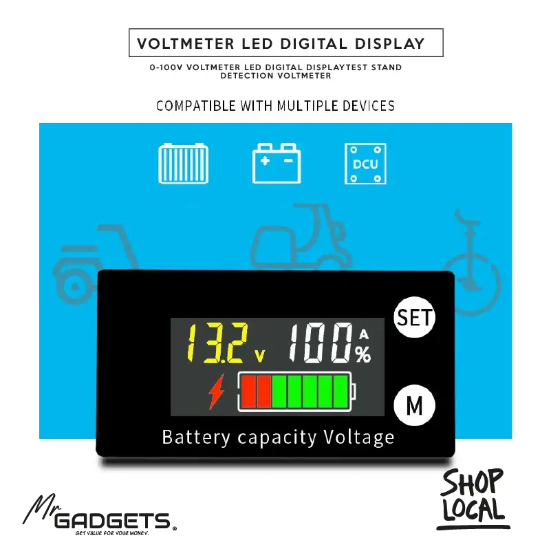 Digital Car Battery Voltmeter - Image 4