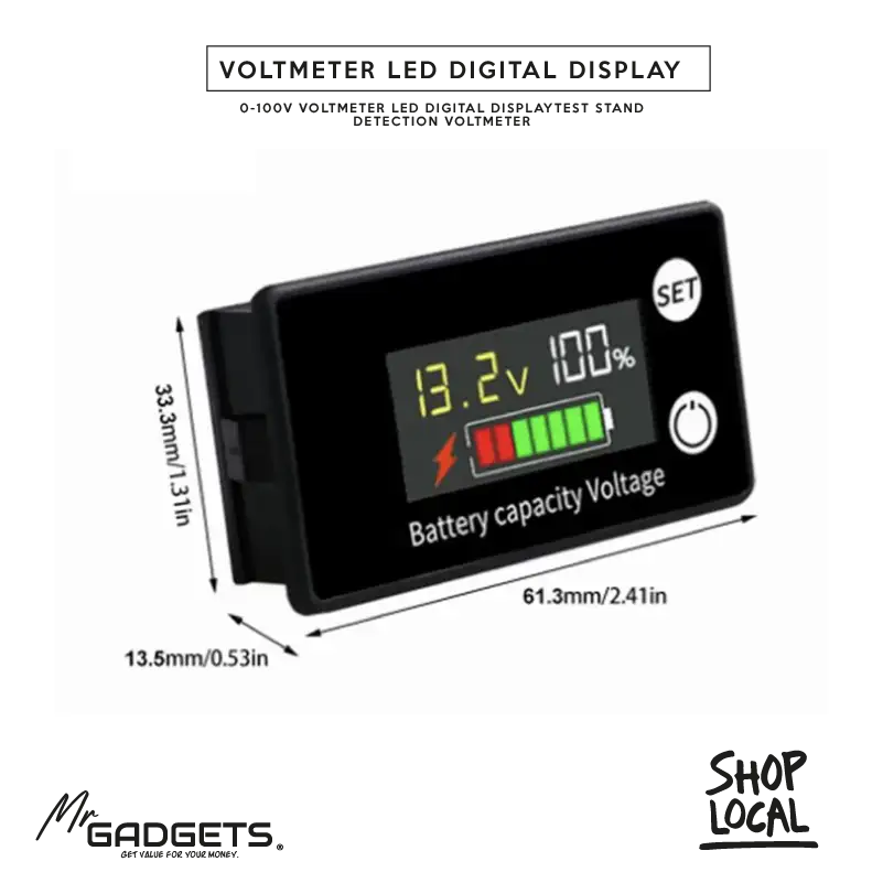 Digital Car Battery Voltmeter - Image 5