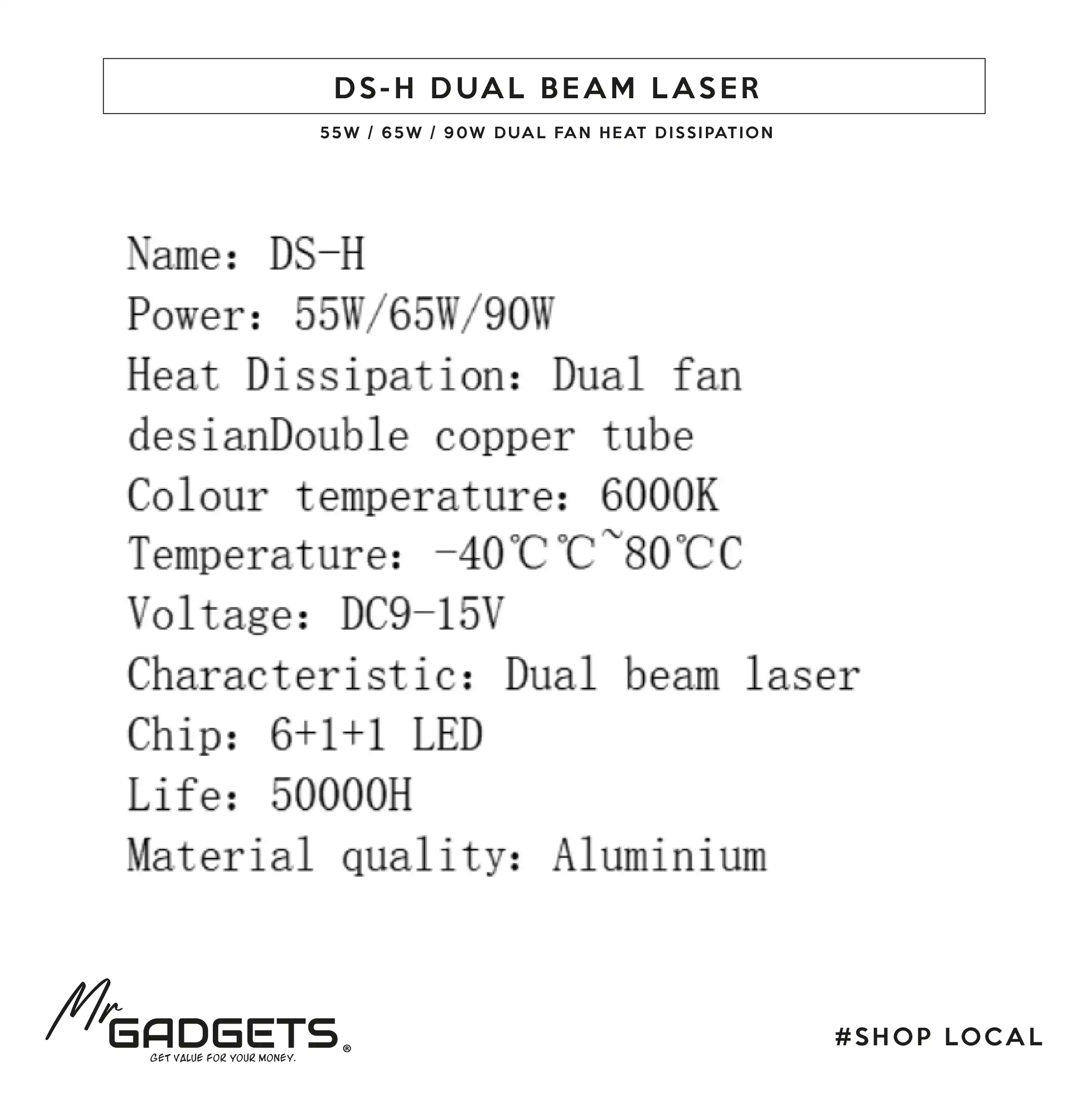 DS-H Dual Beam Laser - Image 3