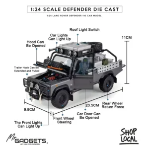 Defender 110 Die cast 1:24 Scale