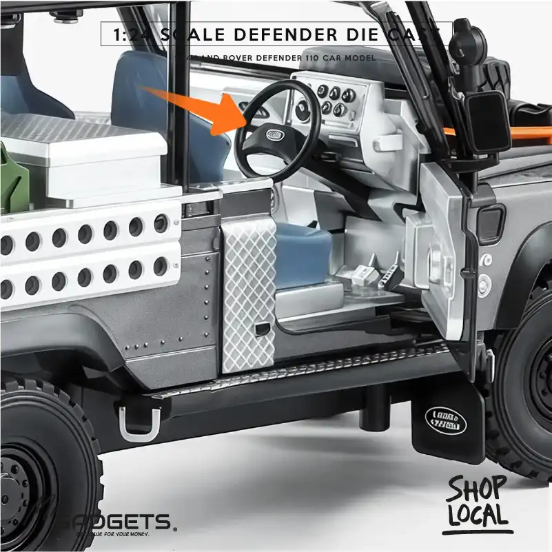 Defender 110 Die cast 1:24 Scale - Image 4