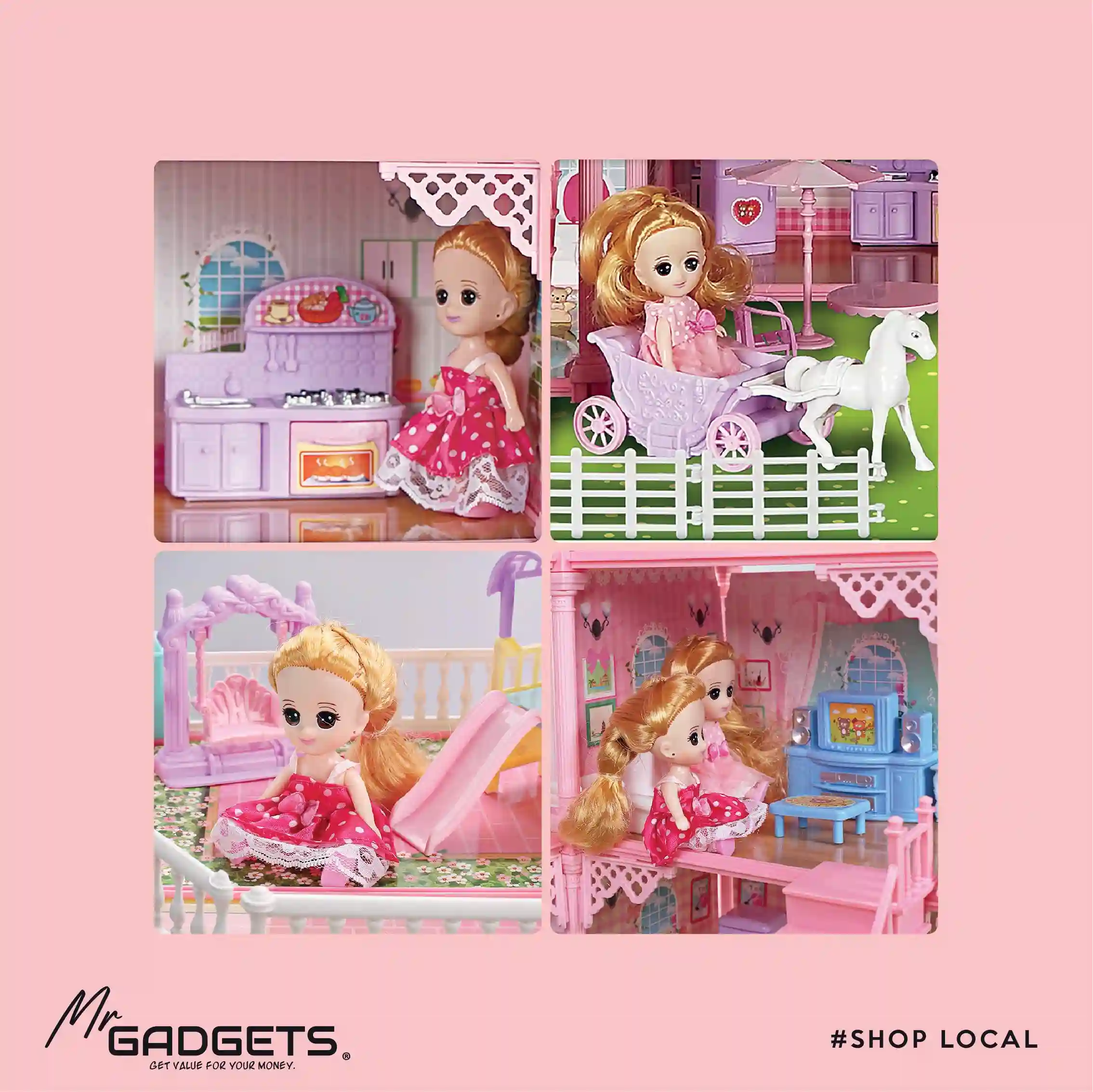 Large Doll House - Image 7
