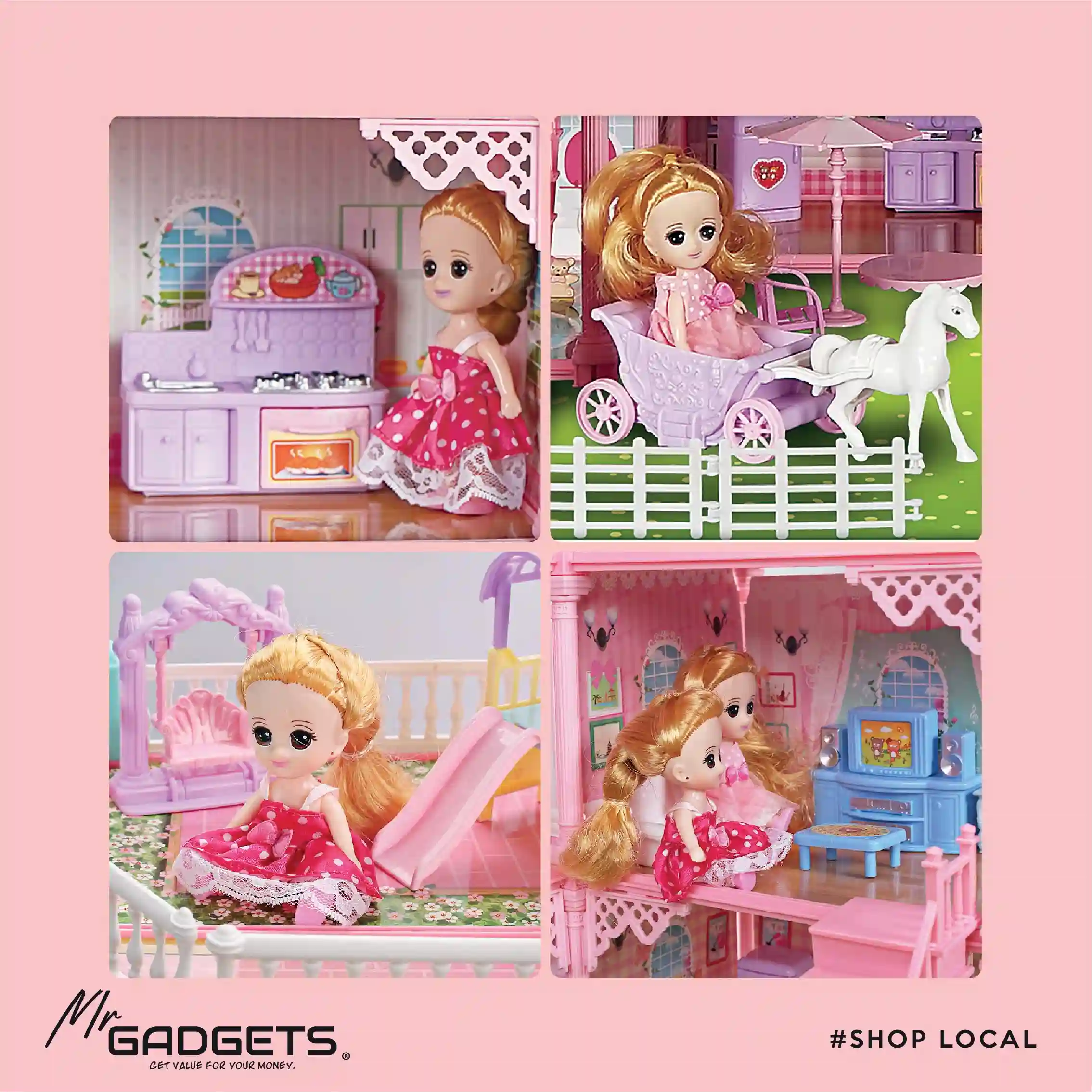 Large Doll House - Image 9