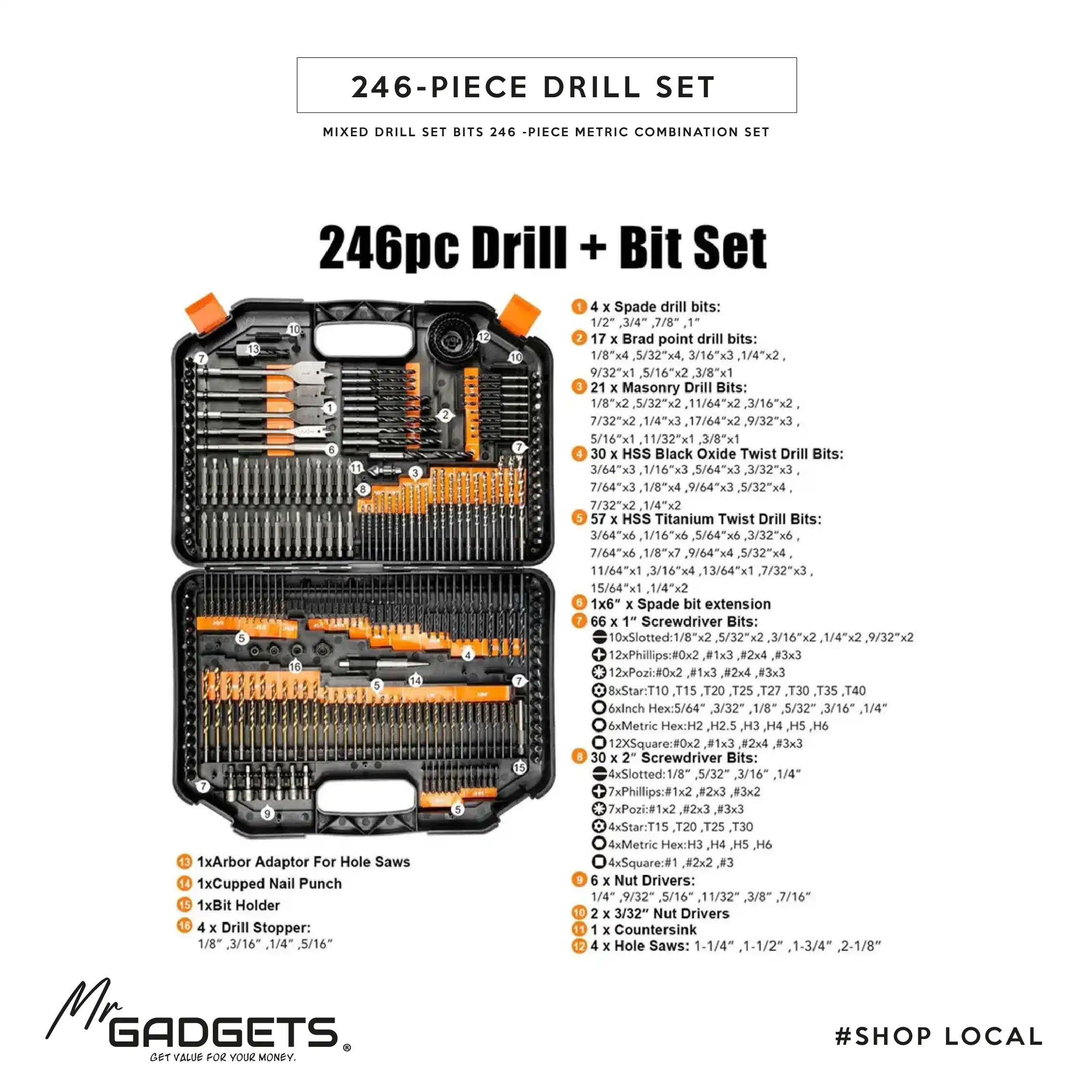 246Pc Drill Set - Image 4