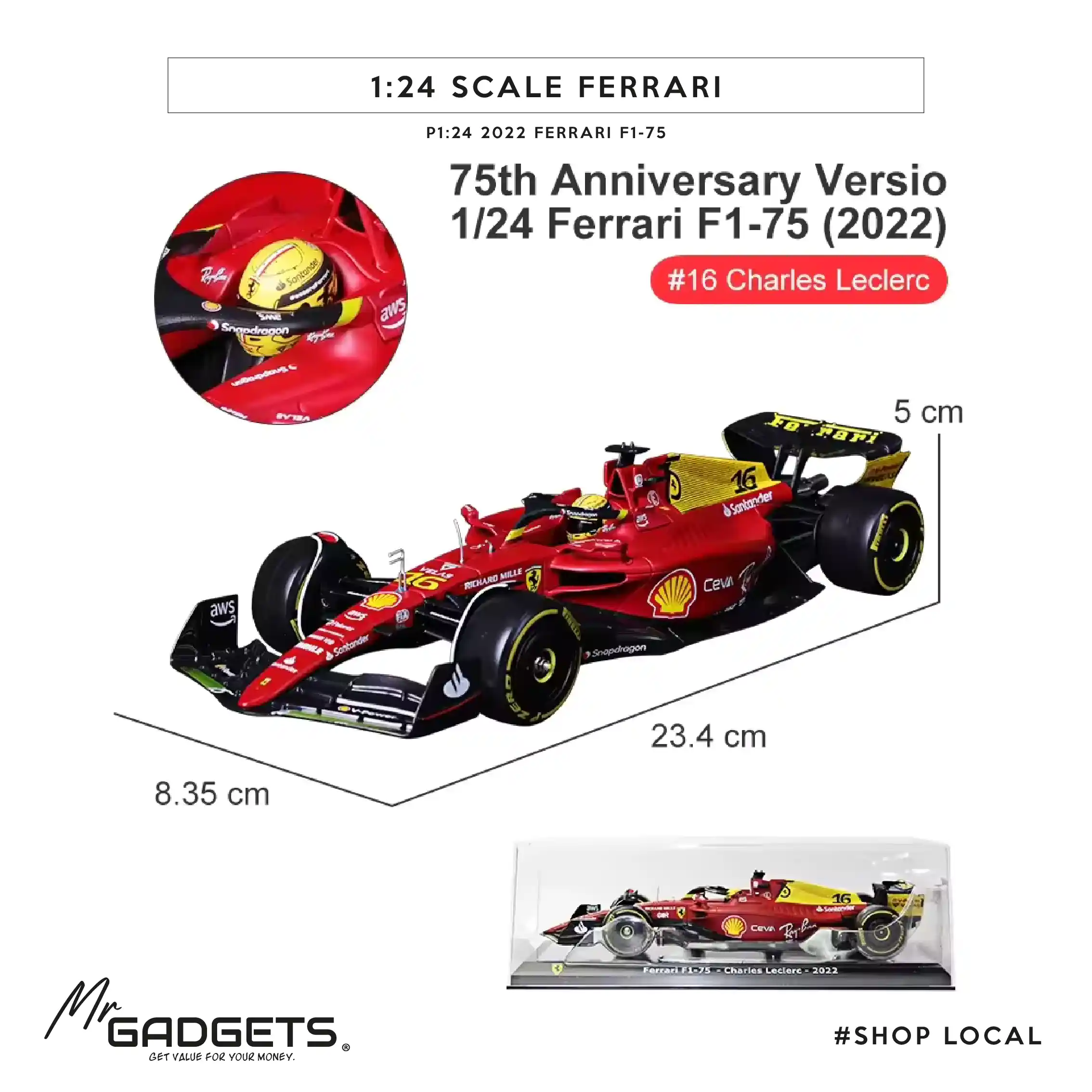 F1 FerrariScale: 1:24 DieCast - Image 2