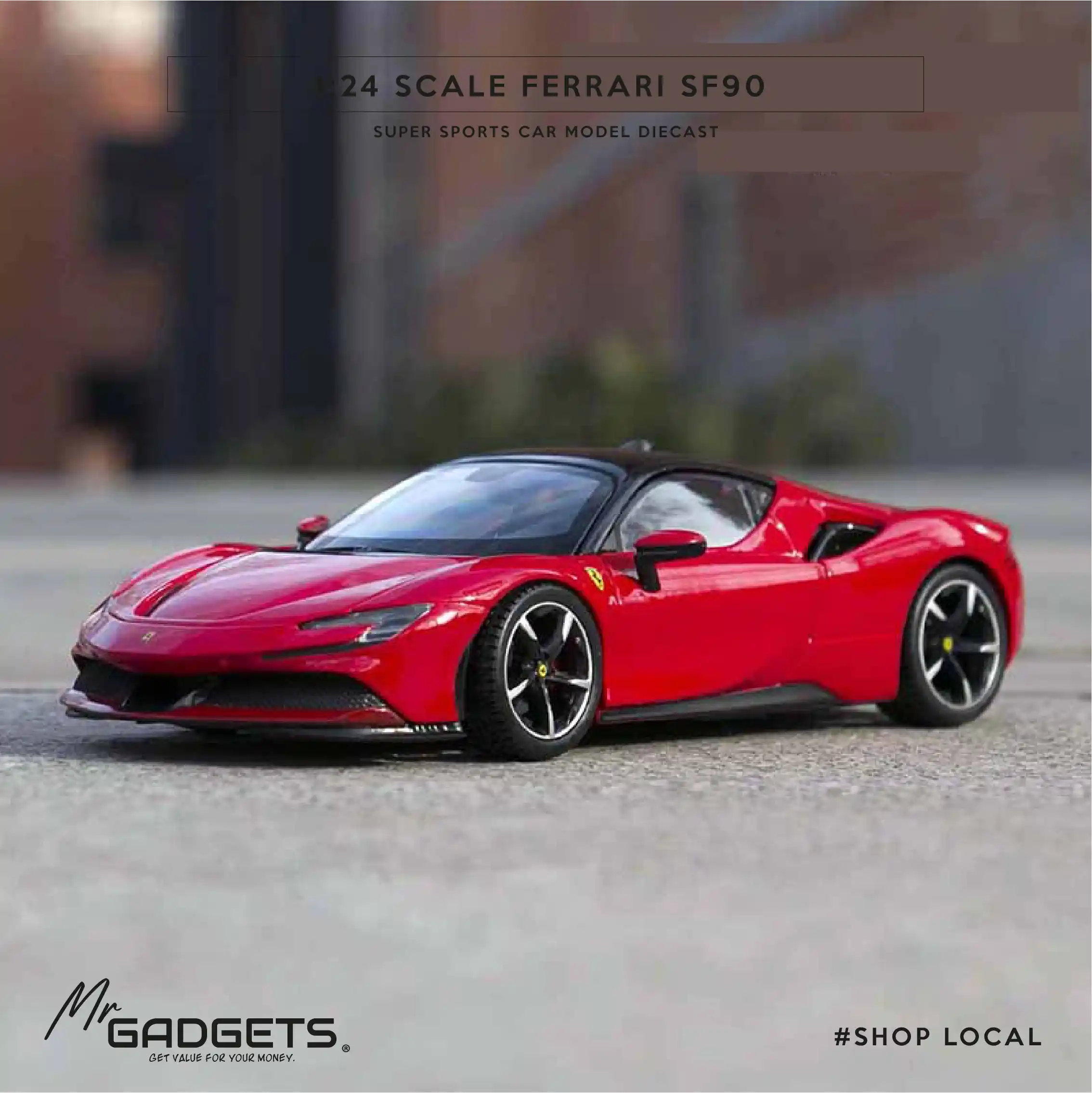 Ferrari SF90S 1:24 Scale DieCast - Image 3