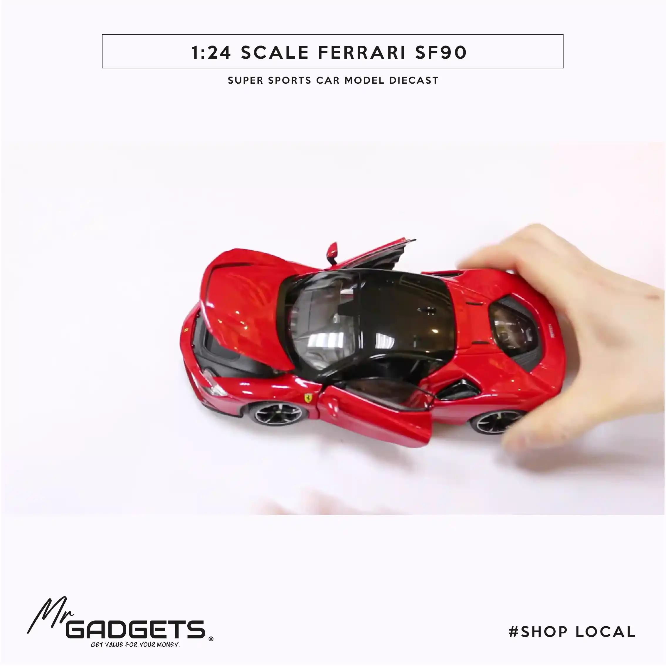 Ferrari SF90S 1:24 Scale DieCast