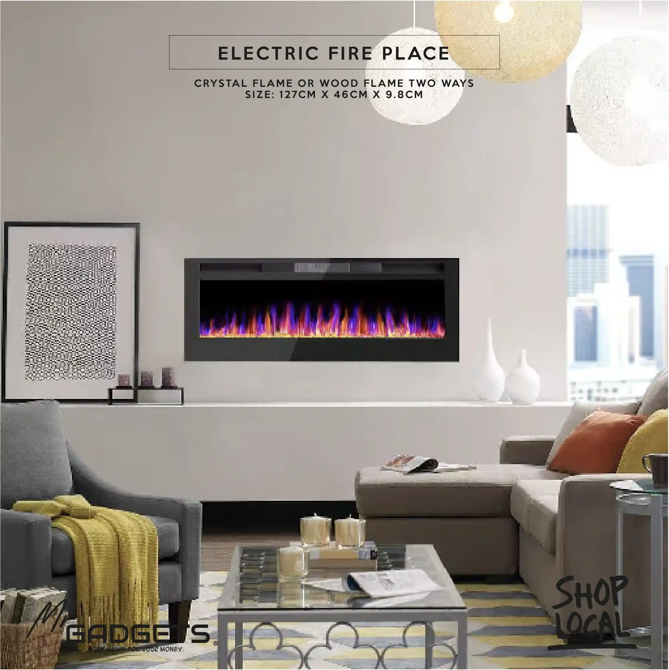 Electric Fire Place - Image 3