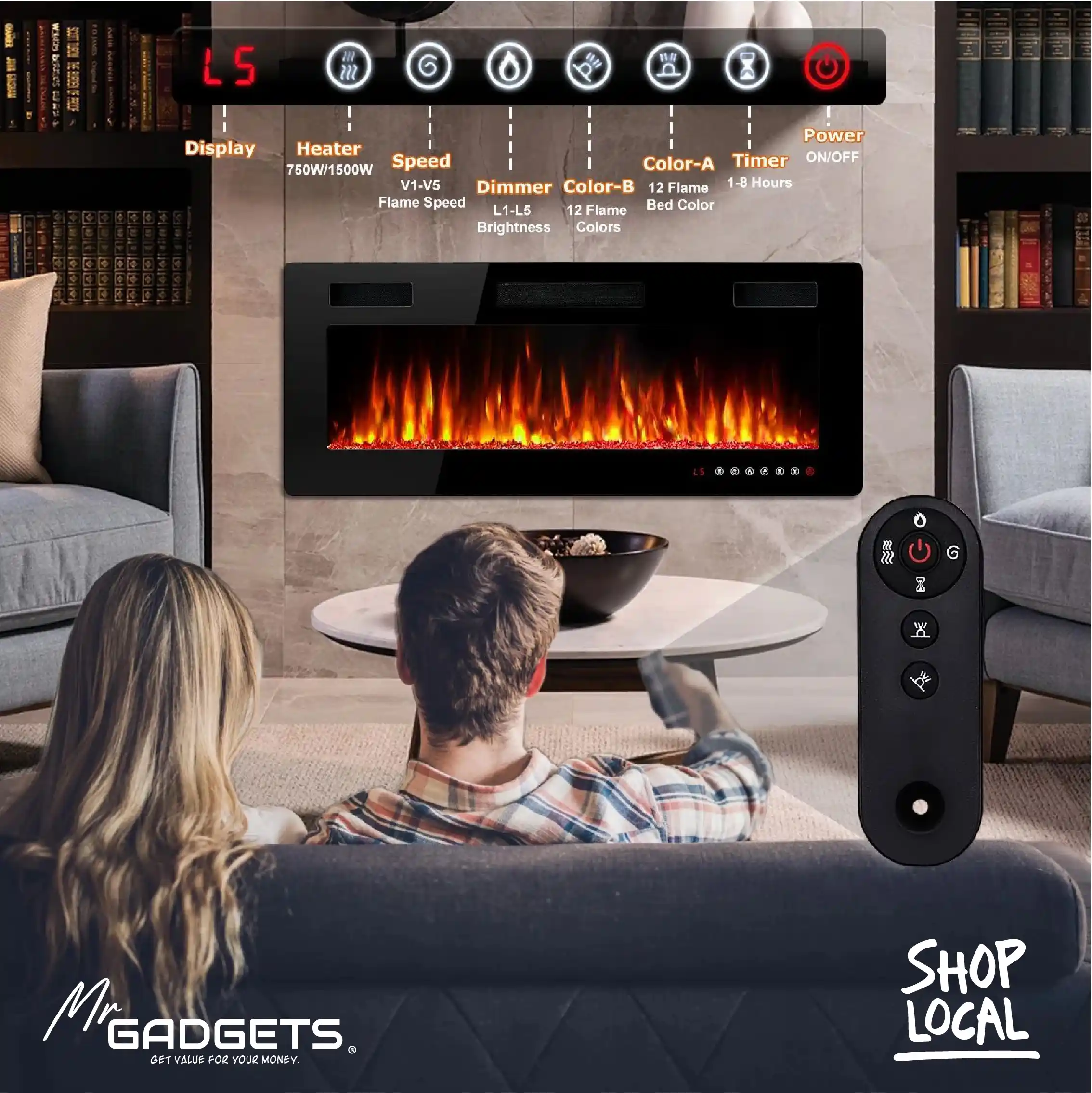 Electric Fire Place - Image 7