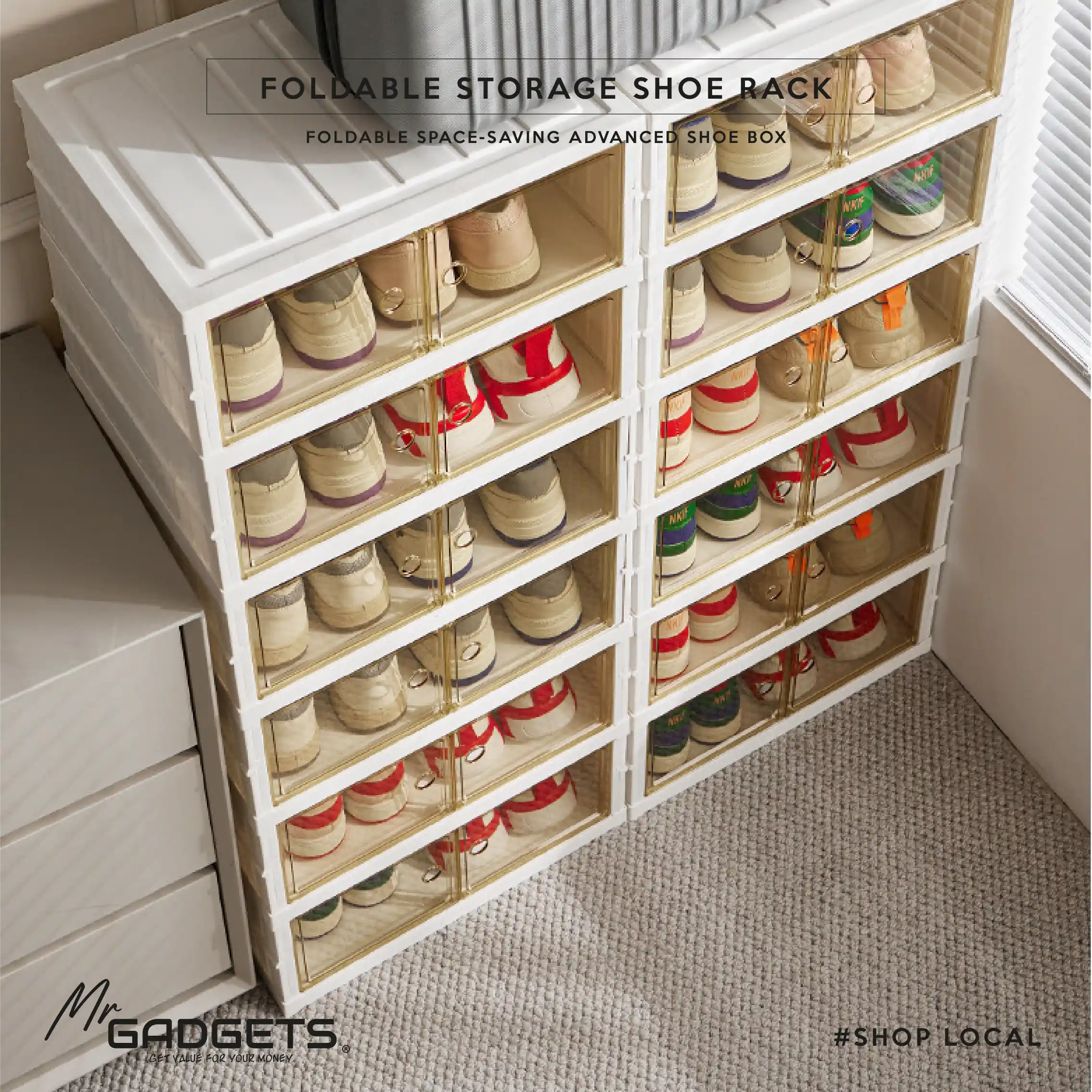 Foldable Shoe \ Storage Rack - Image 8