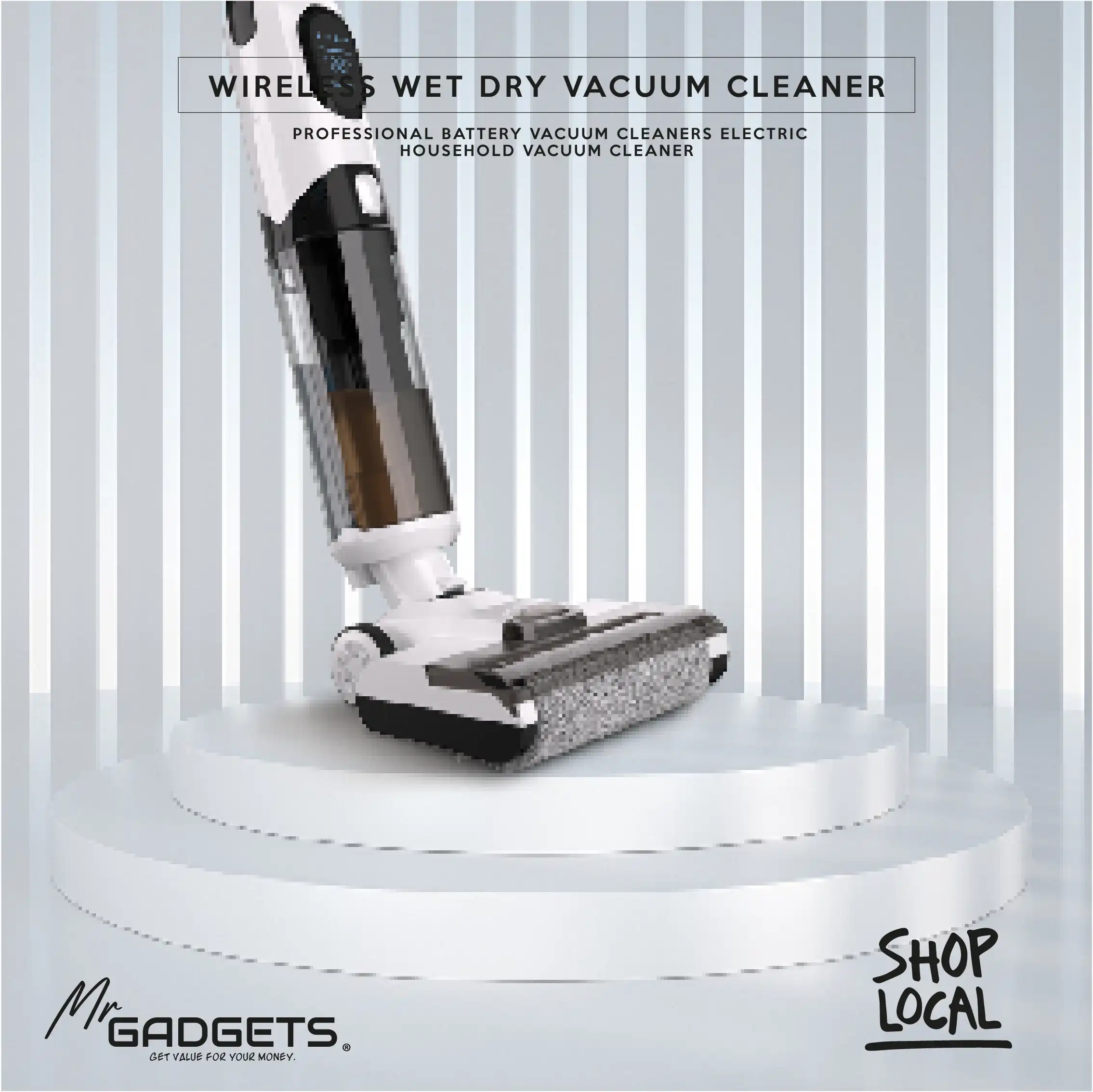 Wireless Wet & Dry Vacuum Cleaner - Image 3