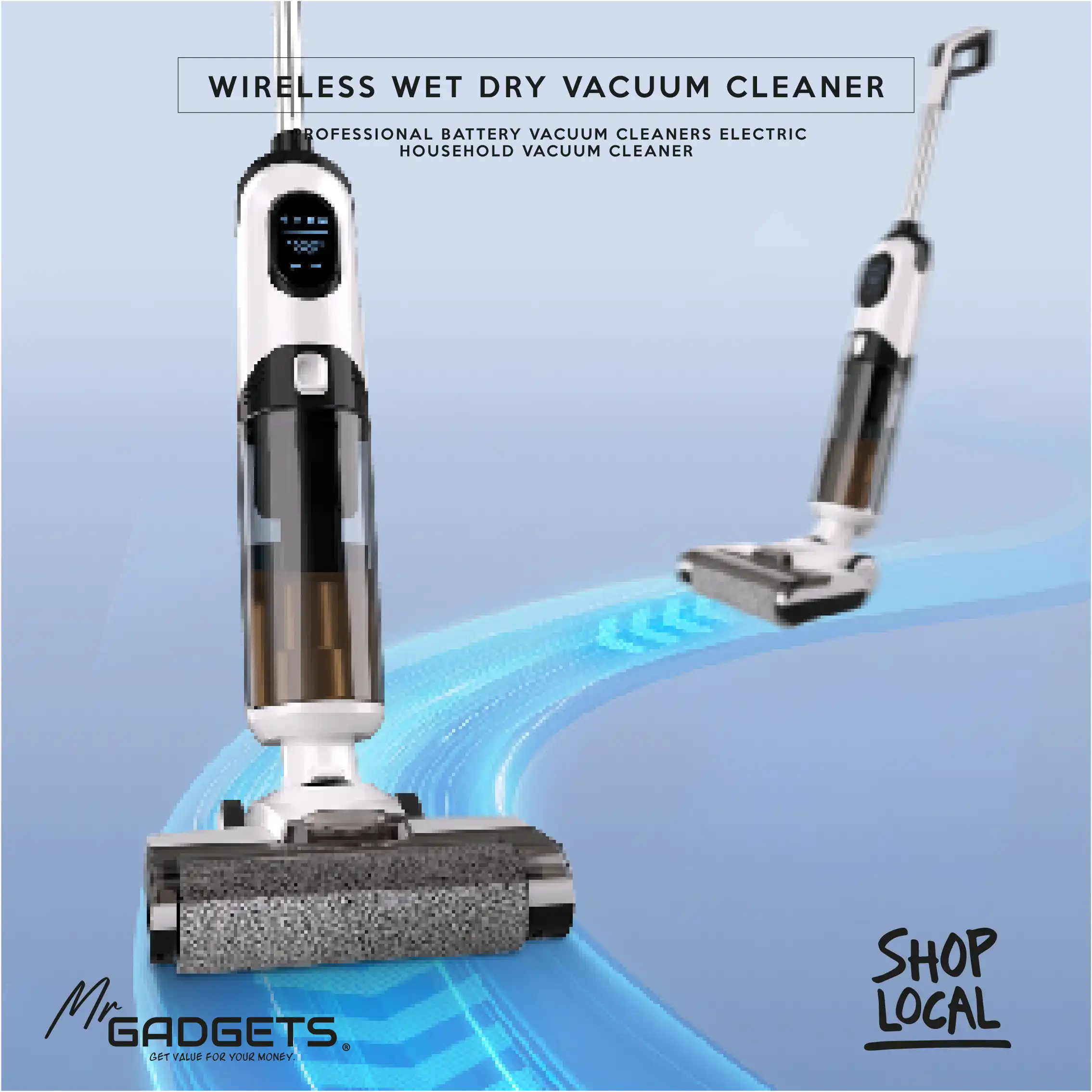 Wireless Wet & Dry Vacuum Cleaner - Image 4