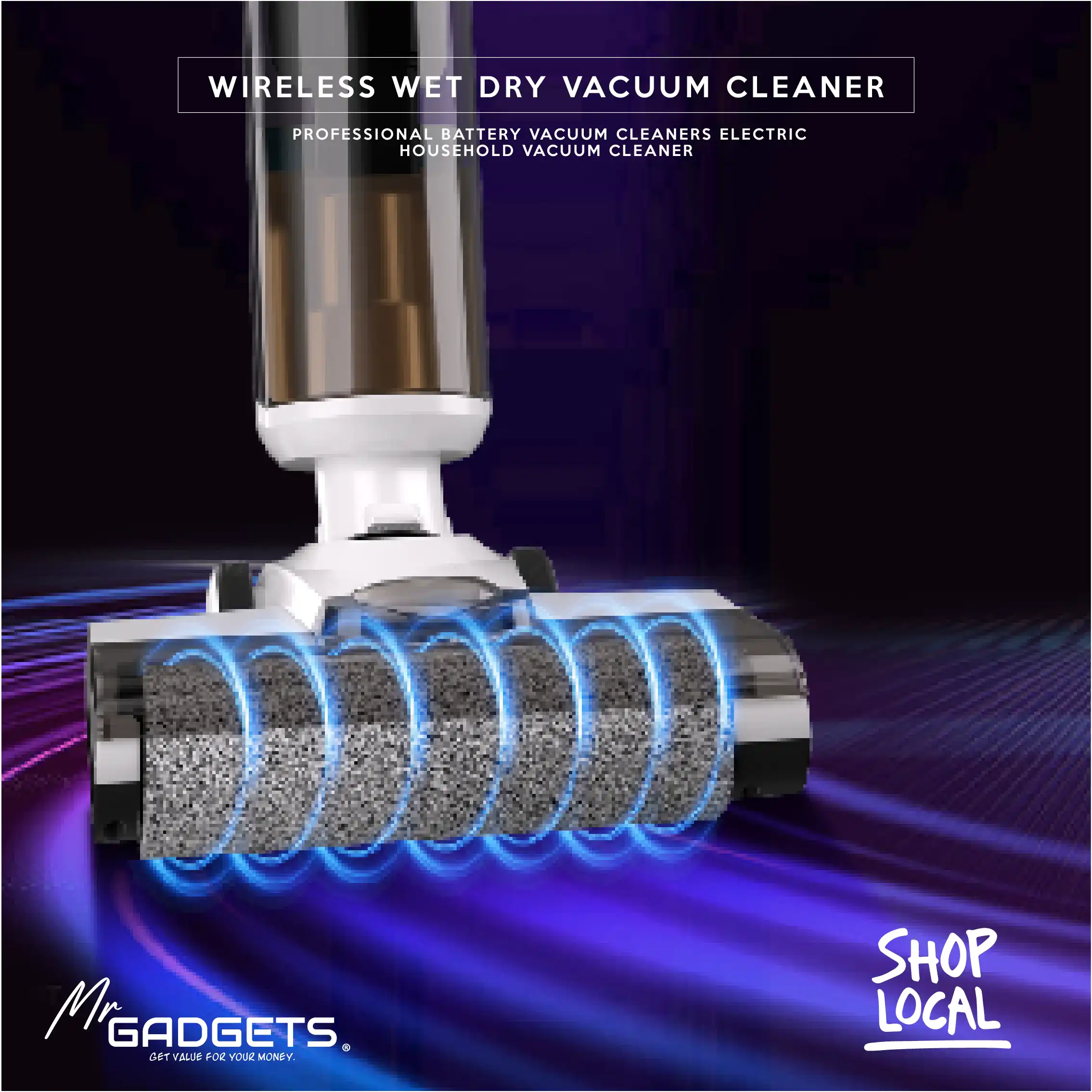 Wireless Wet & Dry Vacuum Cleaner - Image 6