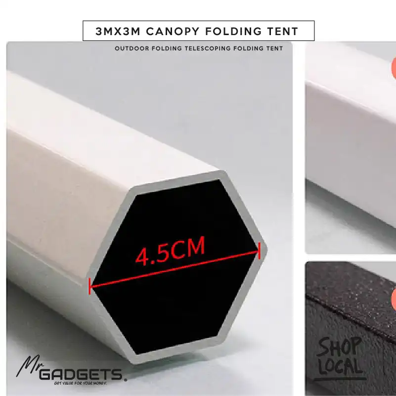 Gazebo 3mx3m - Image 4
