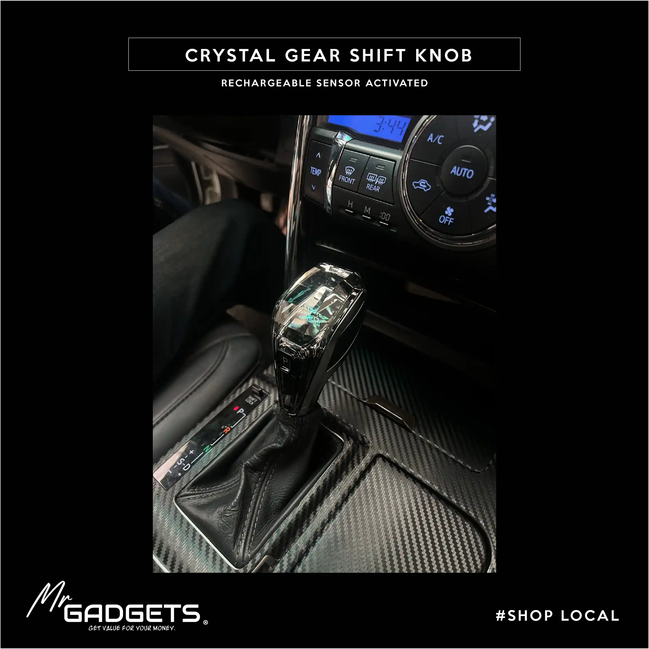 Toyota Crystal Gear Shift Knob - Image 4