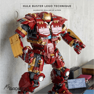 Hulk Buster lego technique