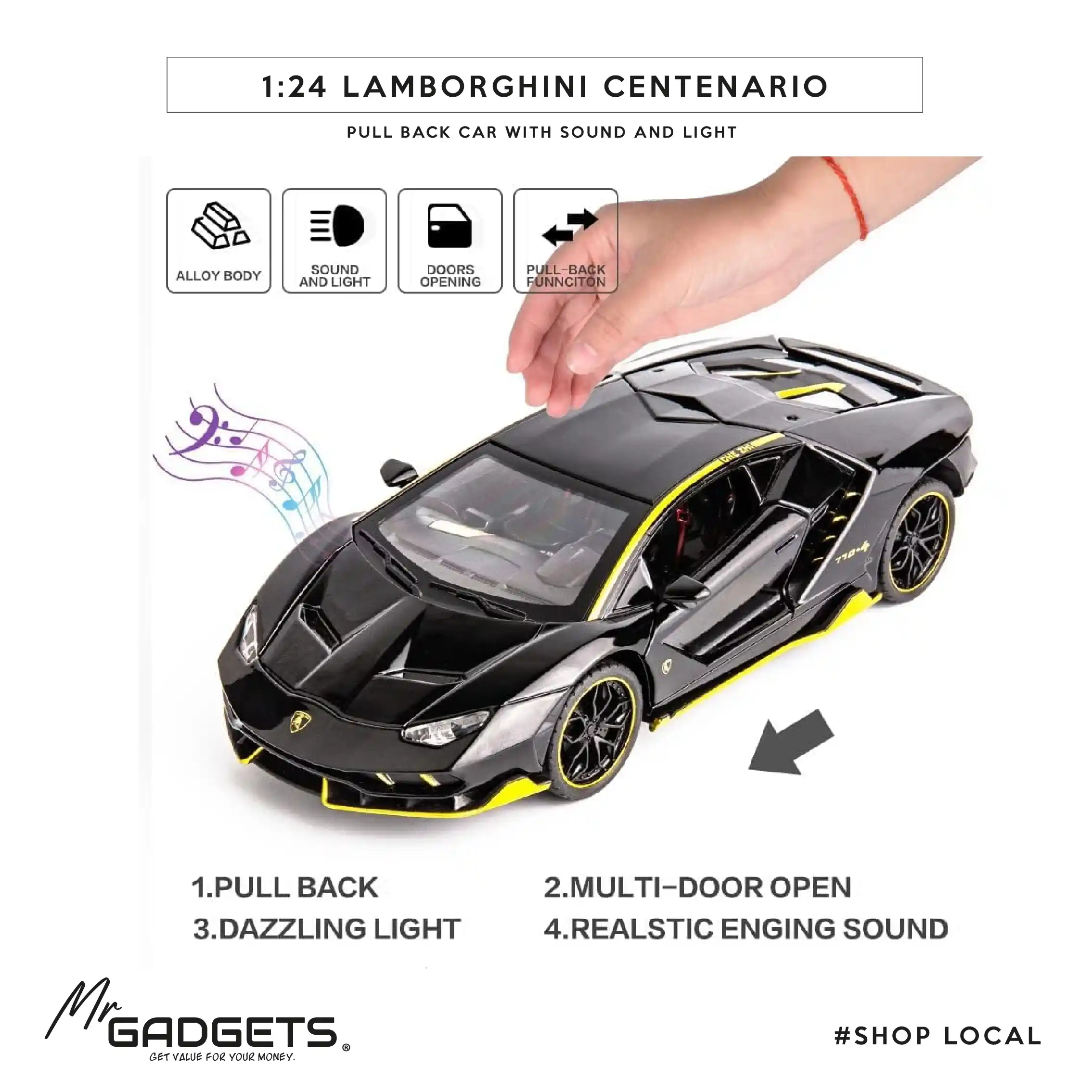 Lamborgini CentenarioScale: 1:24 - Image 8