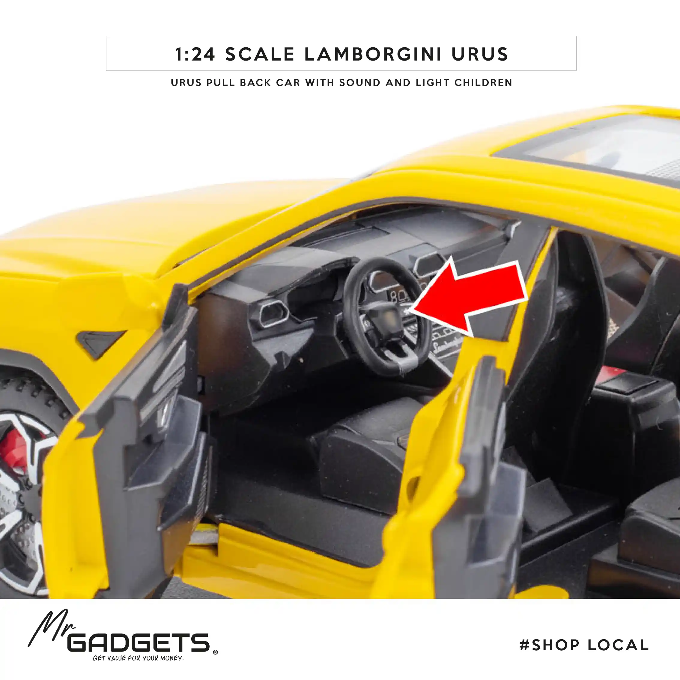 Lamborghini Urus DieCast 1:24 scale - Image 3