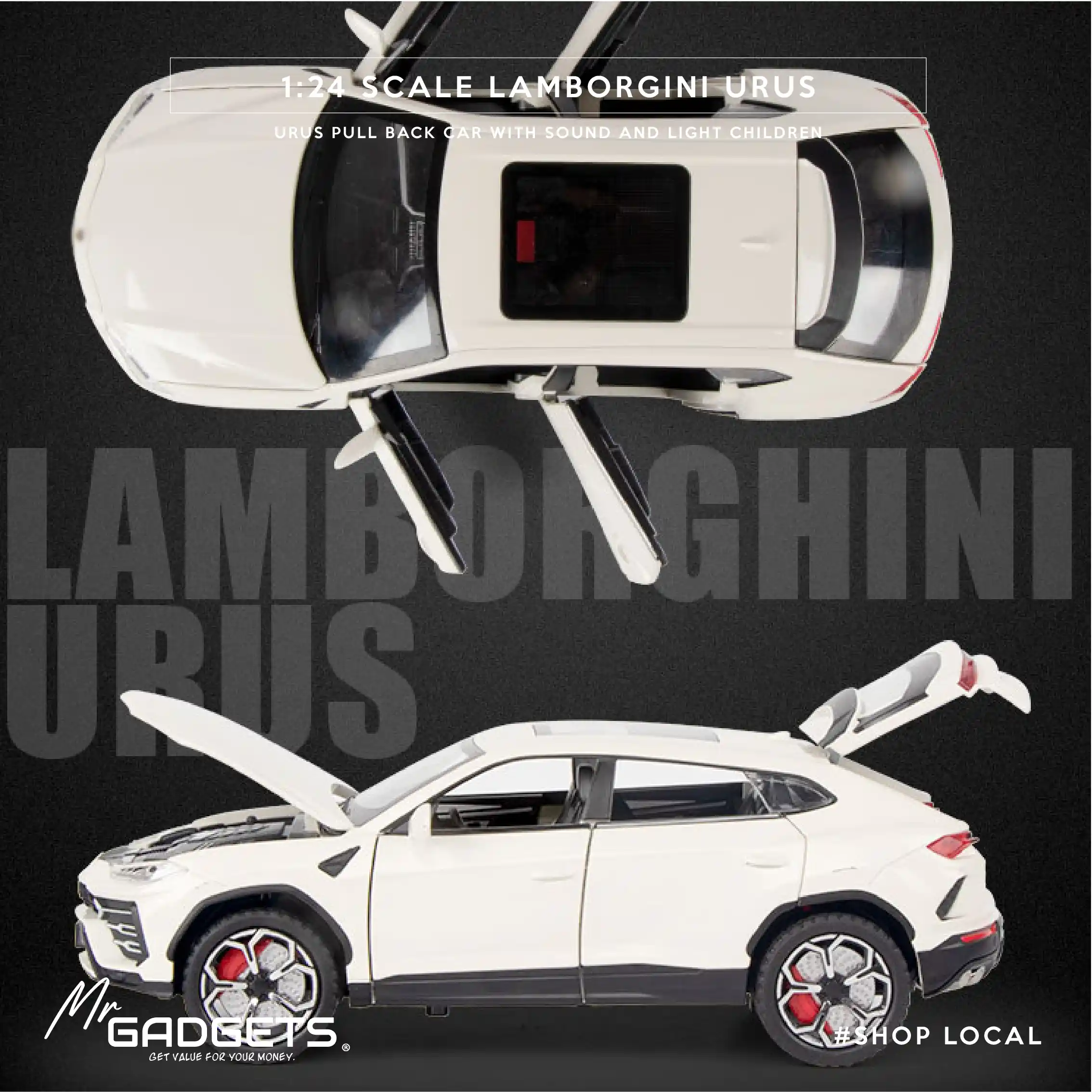 Lamborghini Urus DieCast 1:24 scale - Image 6