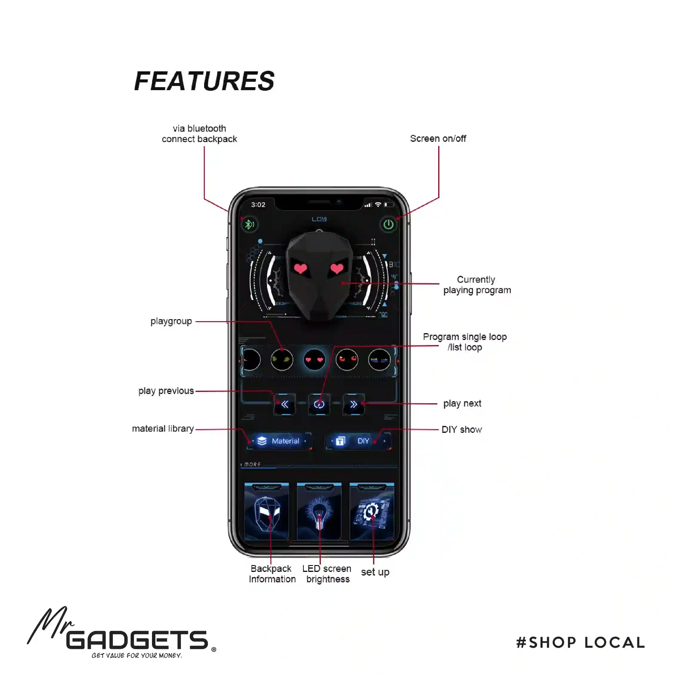 Smart Led Bag / Biker Bag - Image 4