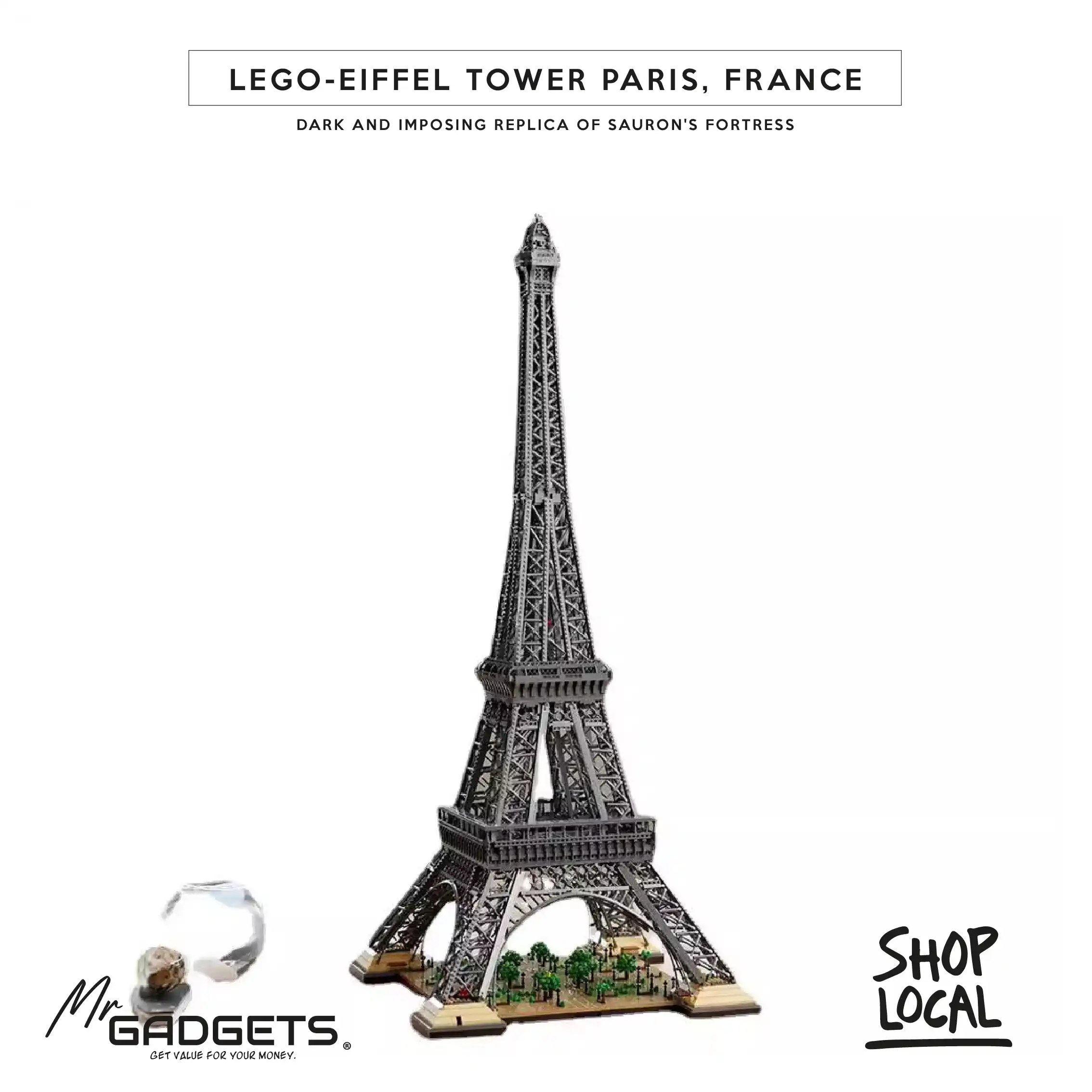 Eiffel Tower Building Blocks - Image 3