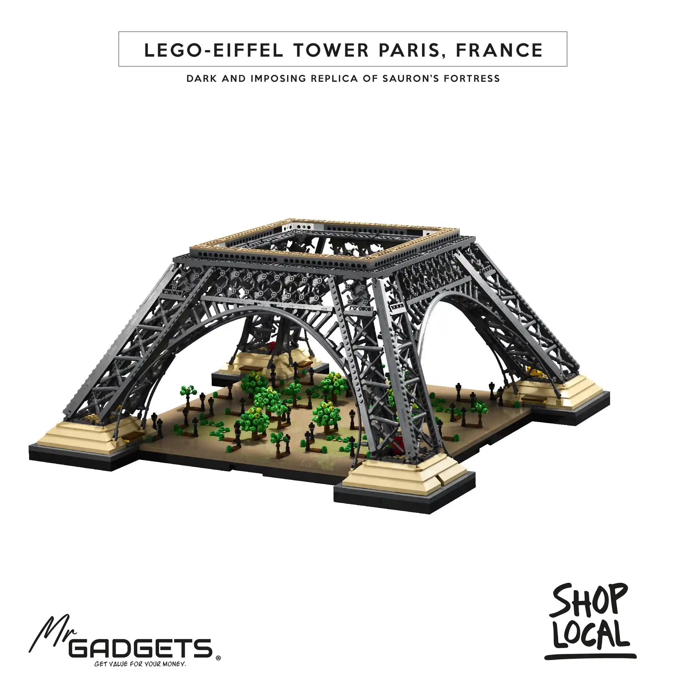Eiffel Tower Building Blocks - Image 7